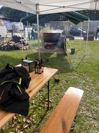 Les installations du Mondial à Poliez-le-Grand.