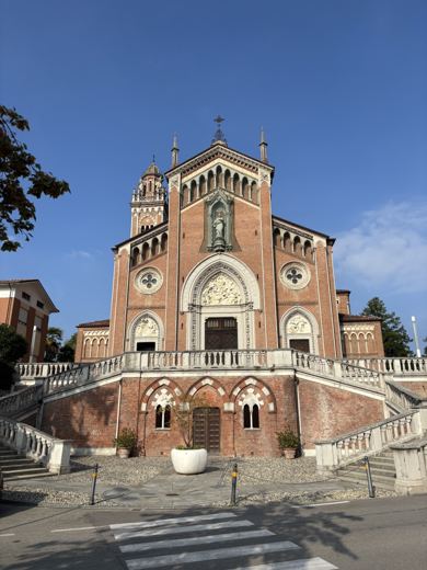 L’église de Monforte d’Alba.
